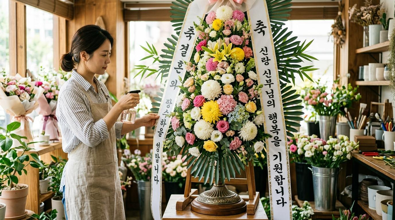 여름 경조사 화환, 더위에 시들지 않게 하는 배송과 관리 팁 5가지
