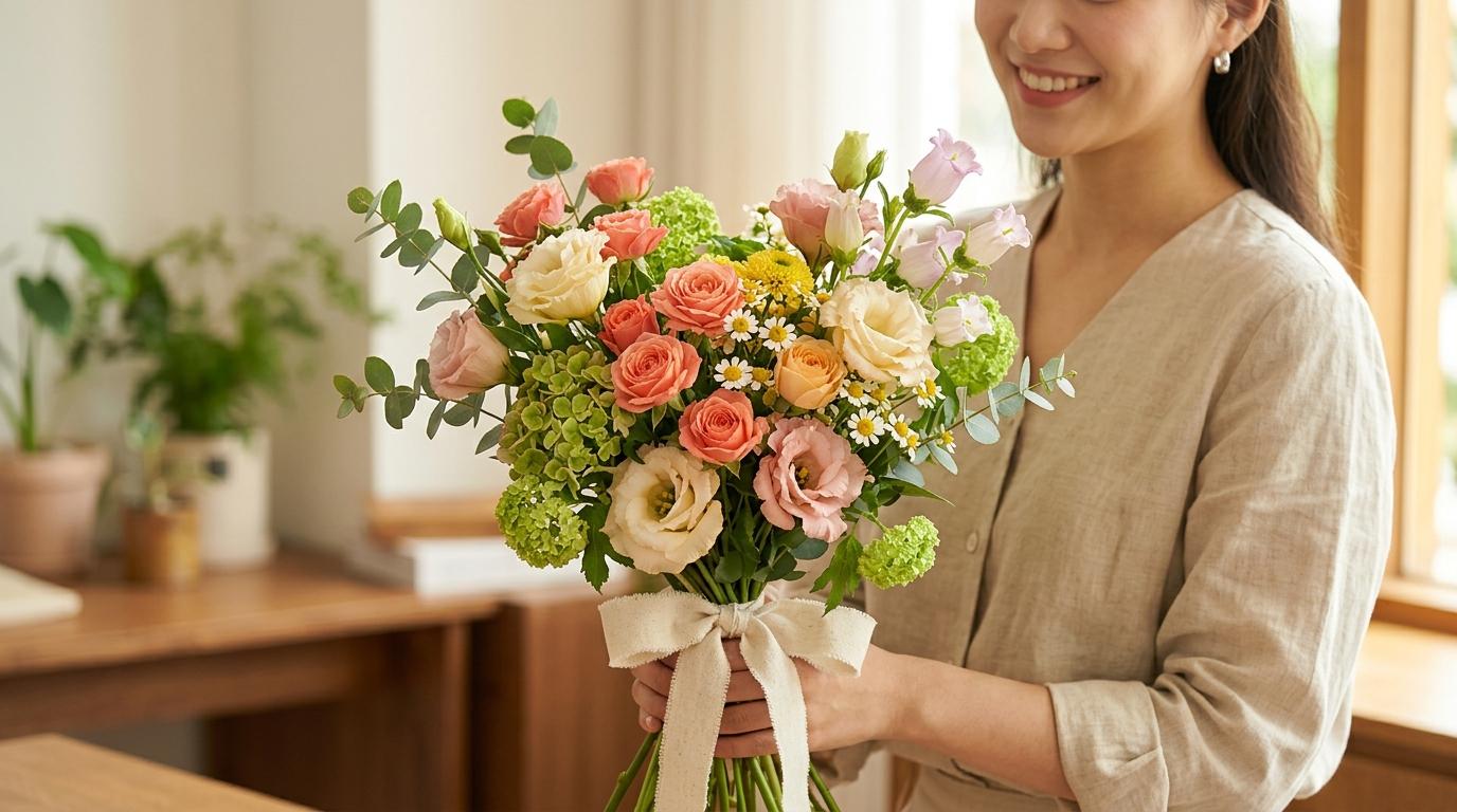 첫 직장 입사 축하, 부담 없는 꽃 선물 아이디어 (8월 추천)